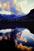 Sunset Cloud Reflection